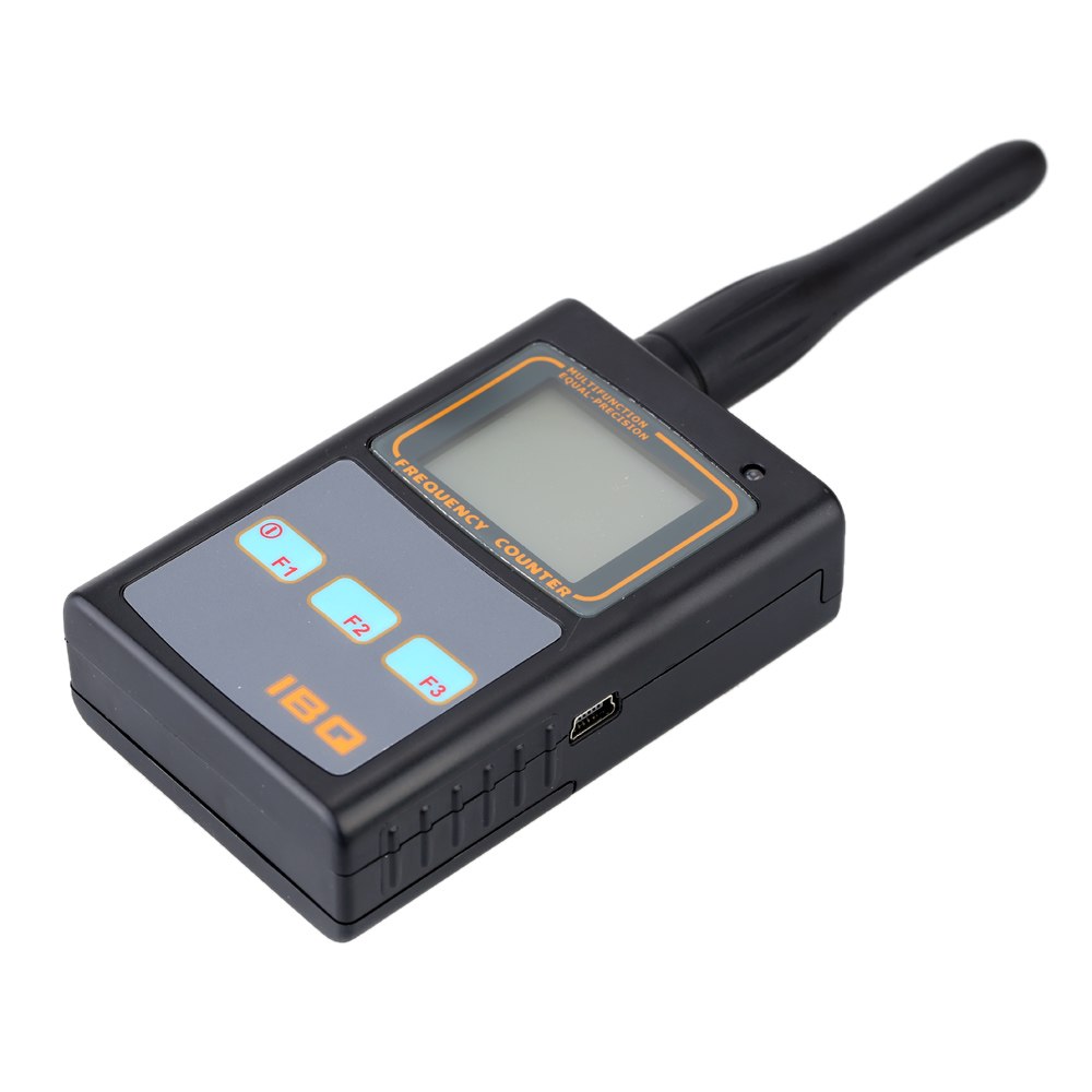 Handheld cymometer Digital LCD Frequenz Zähler mit UHF antenne