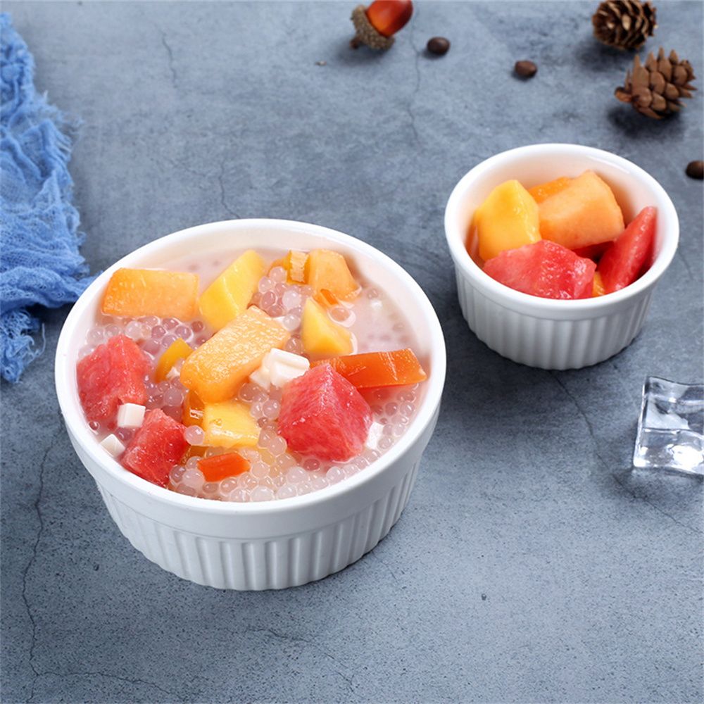 Bowls Cake Bowl Dessert Bowl Baking Cup Baked Pudding Pudding Cup Pudding Contest Ceramics Bowls