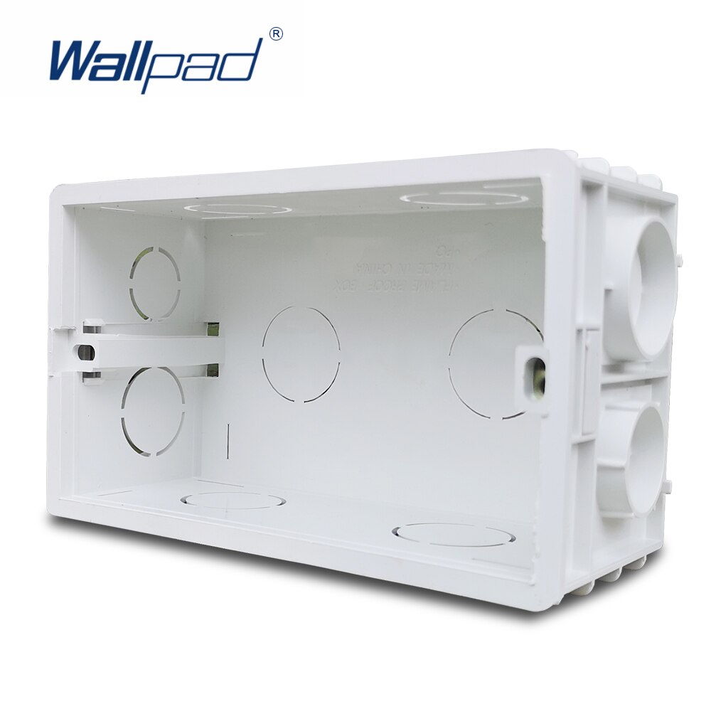 Wallpad Luxury Aluminum Alloy Panel Frame Silver Hotel Panel Vertical and Horizon Frame 1 2 3 4 5 Frames Panel Only: 146Box