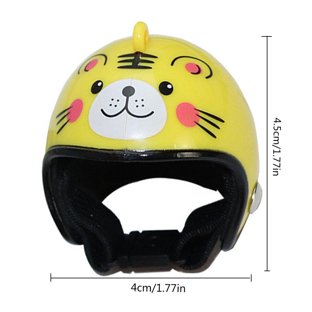 nueva innovación de pollo casco divertido pequeño patrón casco para mascotas sombrero de pájaro gorros y sombreros