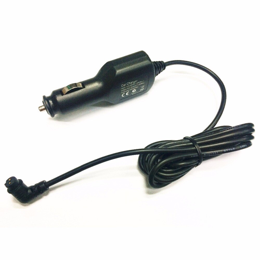 Auto Power Adapter Oplader Kabel Voertuig Cord Voor Garmin Gps Rino 610 650 655T