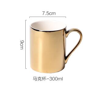 8 or 9.5 tommer sølv eller guld middagstallerken keramisk porcelæn kage tallerken snack tallerken dessert tallerken: B
