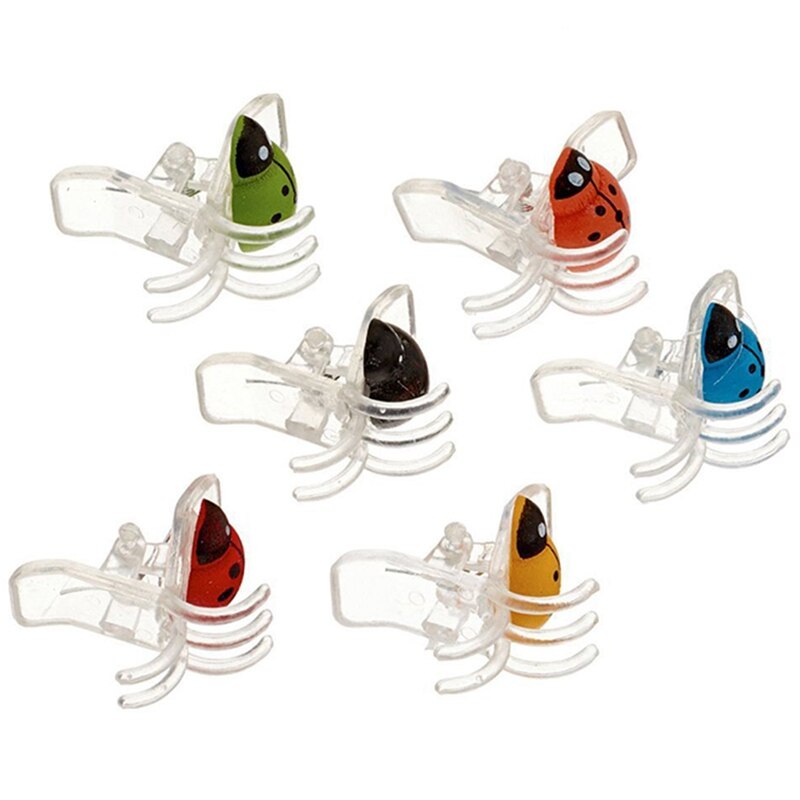 30 stk orkidé klips, mariehøne plante klips, have støtte klips holdbare plante blomster stilk klips, have tomat trellis clips