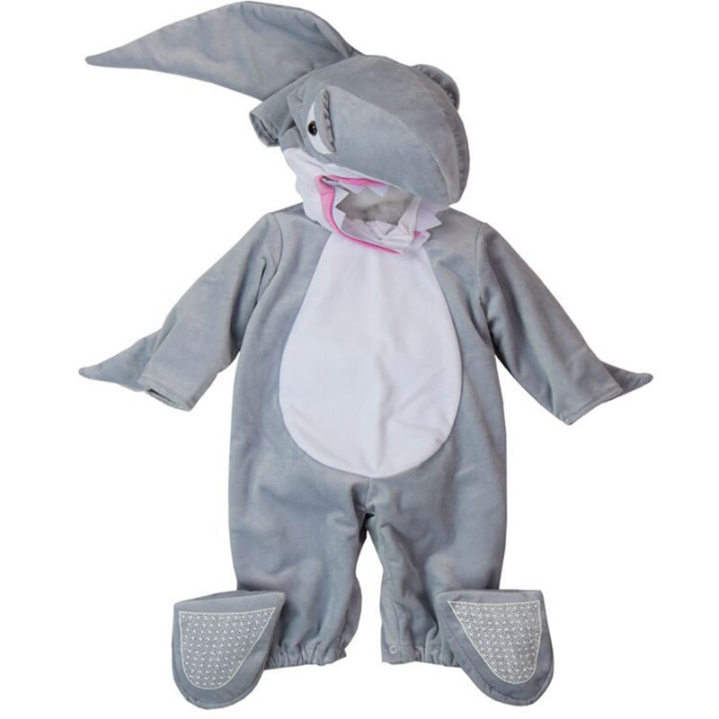 Bébé barboteuses vêtements pour -nés hiver requin Costume pour filles garçons enfant en bas âge Animal combinaison Animal infantile vêtements Pyjamas