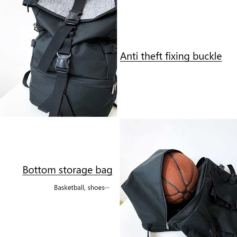 Large Capacity Men's Sports Backpack Mechanical Style Travel Big Bags Trend School Backpack for Teenagers Male Backpack