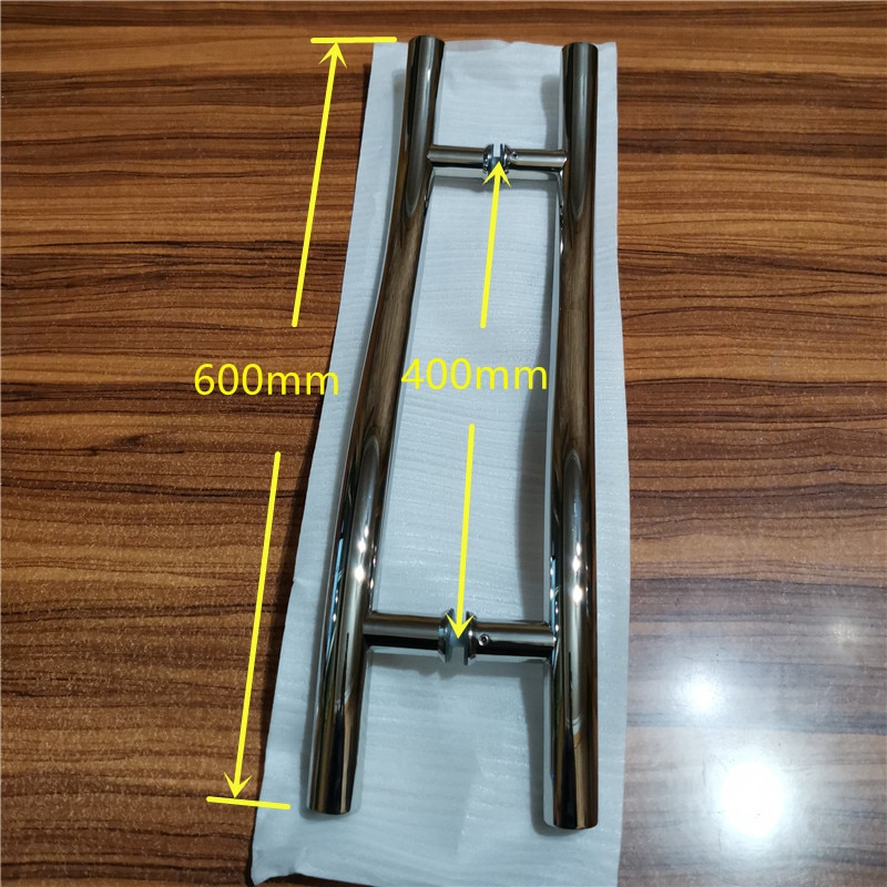 Diameter 32*600mm 24" SUS304 Mirror Stainless Steel S shape Door Handle Pull