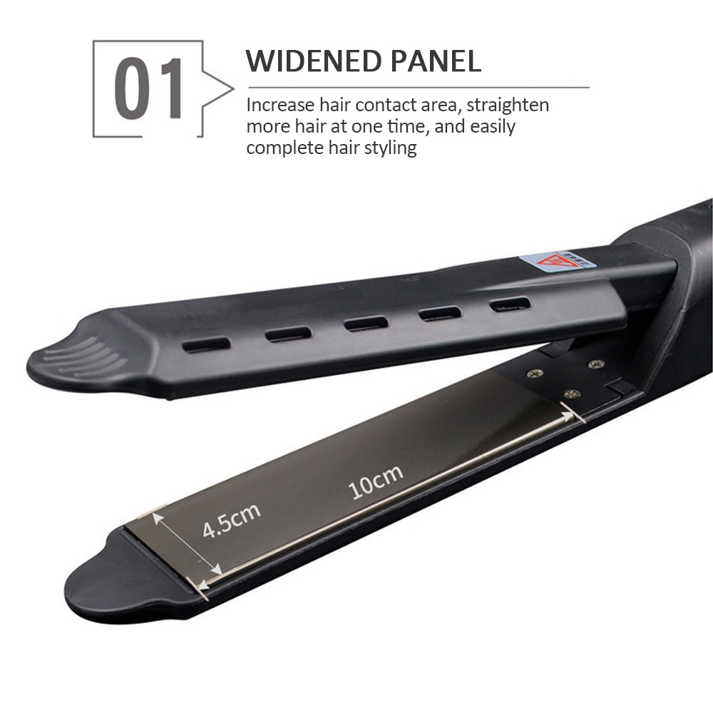 Ceramic Tourmaline Ionic Flat Iron Hair Straightener Glider US BEST
