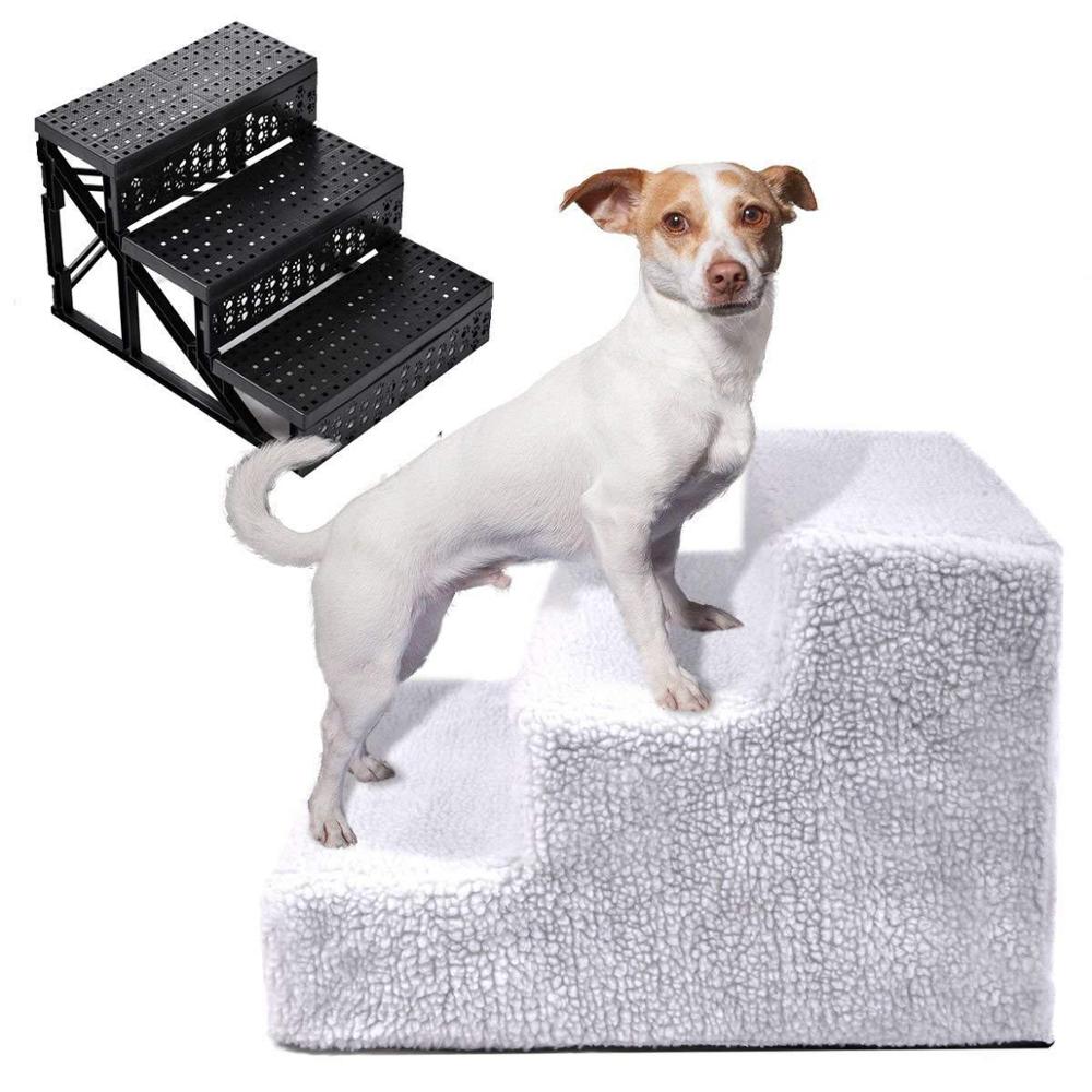 Cat and dog ladder, stair step, platform, small dog, cat and pet ramp, ladder, antiskid, detachable pet ladder, folding stair