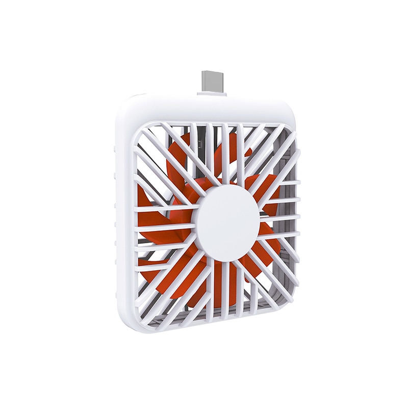 2021New product, small and silent fan portable ultra-quiet suitable for Apple interface/Type C interface Release hands