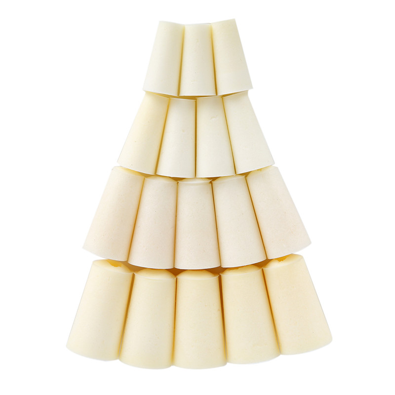 10pc Diameter 10-18mm Home Brew Wine Stopper Food Grade Silicone Plug With Hole Silicone Rubber Stopper for Airlock Bubbler