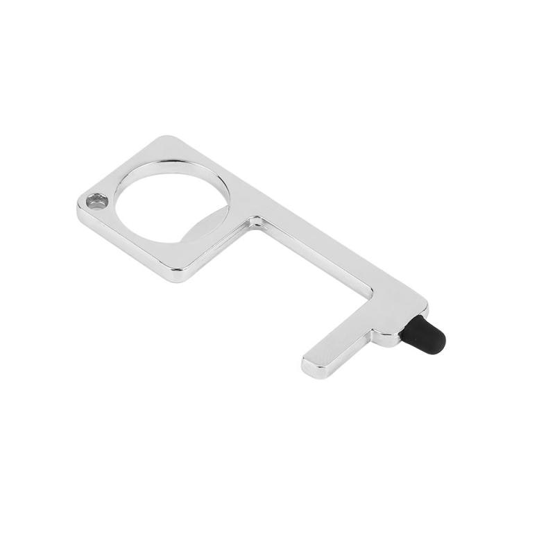Anti Contact Door Opener Key Hand Tool No Touch Door Opener Key Chain Non-contact Door Handle Elevator Artifact Keychain