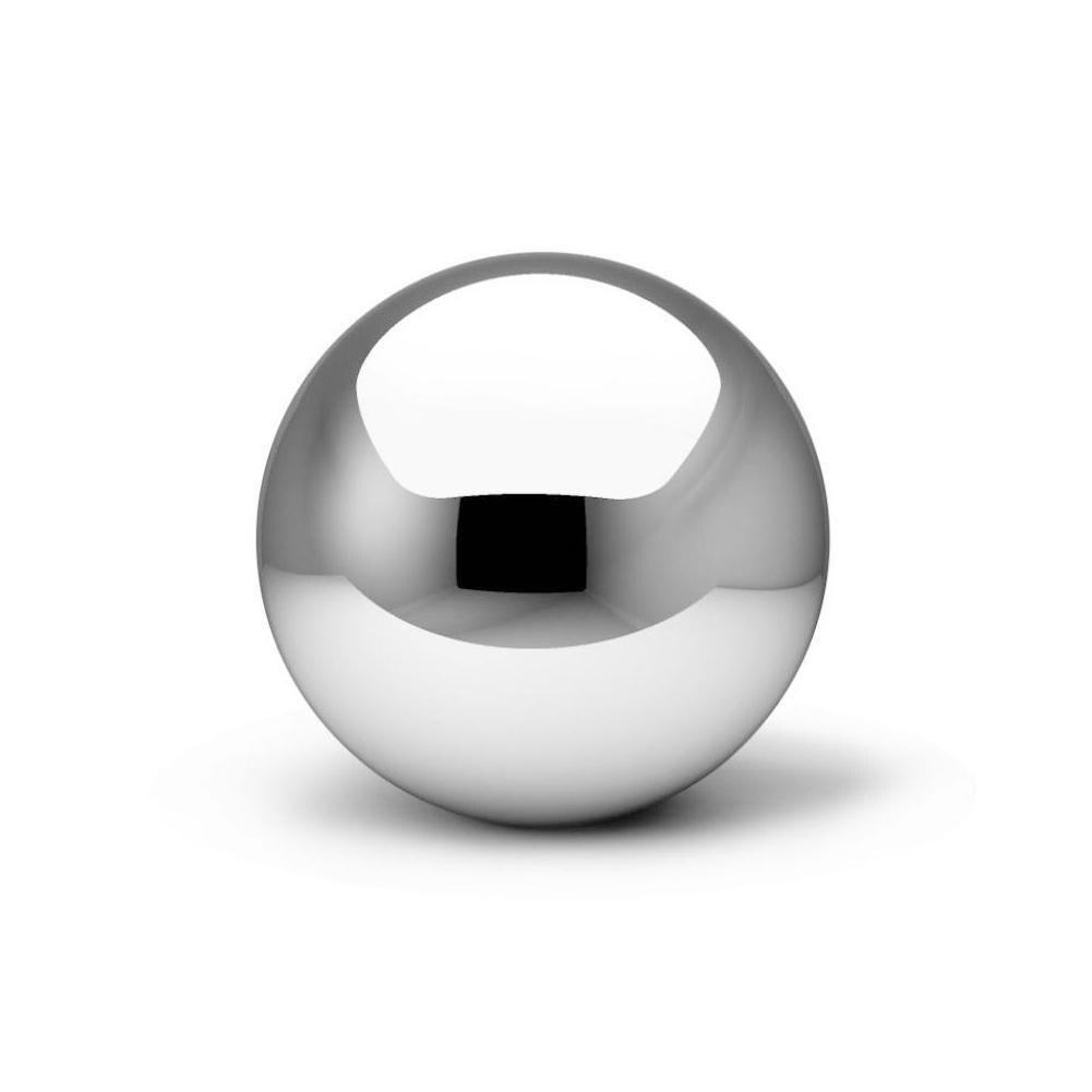 1PCs Stainless Steel Mirror float Sphere Hollow Ball Decoration Ornament Garden Home G4N9