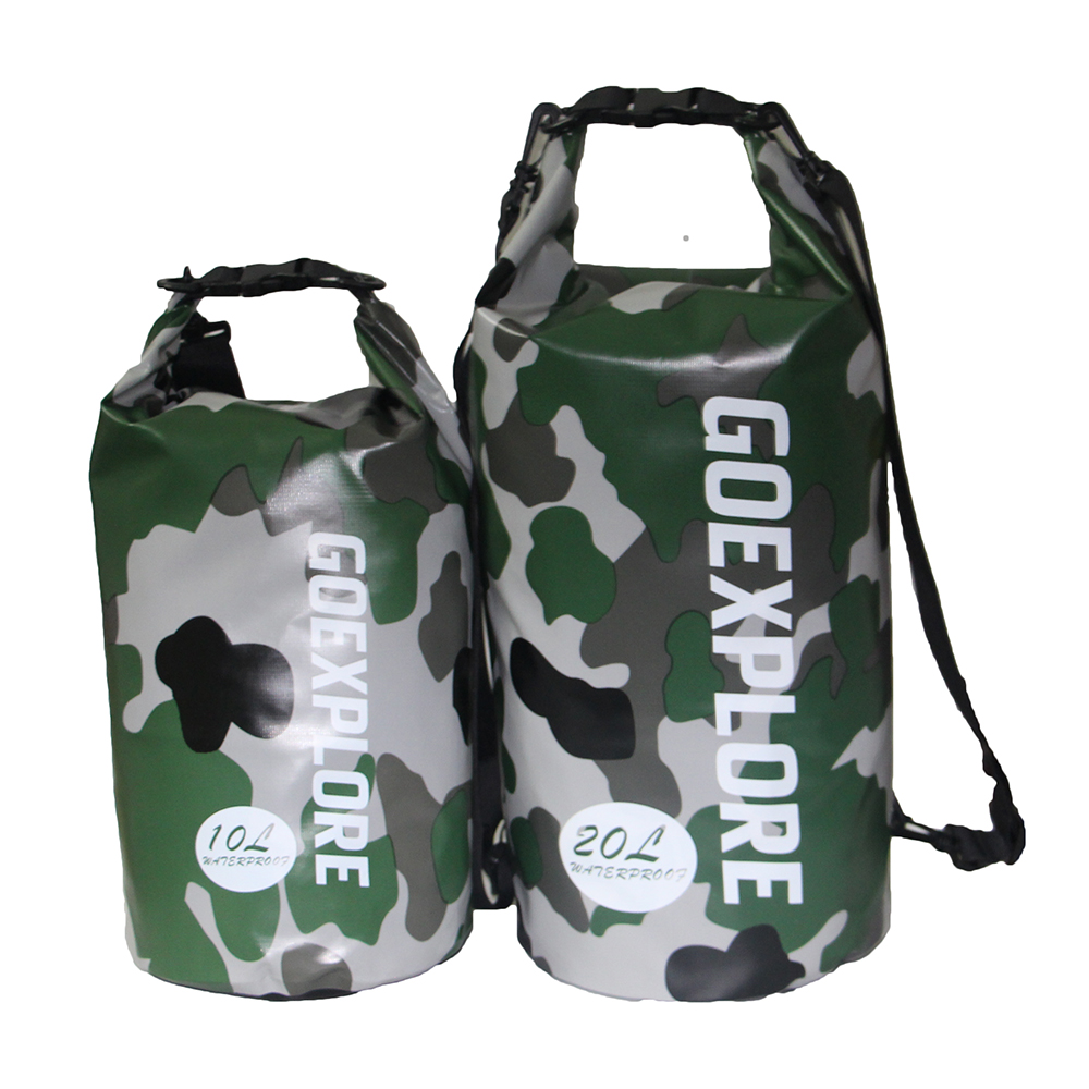 Goexplore River Trekking Bags 20L Outdoor Floating Boating Camping Rafting Kayaking Swim Waterproof Dry Bag Sack Pack Backpack