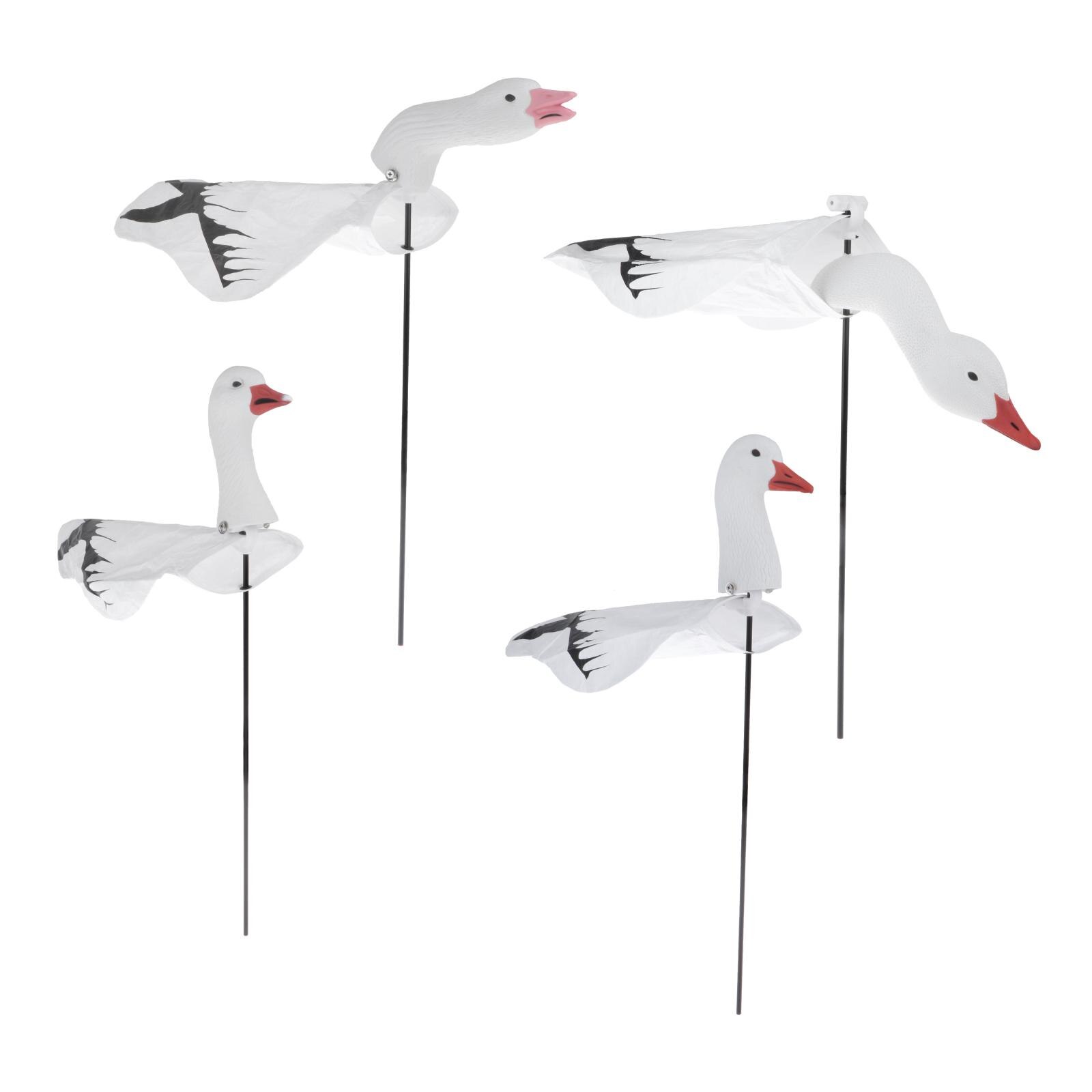 Decoy Eva Snow Goose Decoy Windsock 4 Styles for Outdoor Garden Decoration