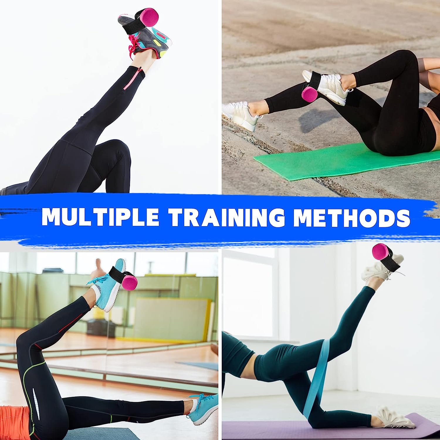 Tib Bar Leg Extension Strap Tibialis Trainer Squat Wedge Shin Splint Relief for Working Out Strength Training