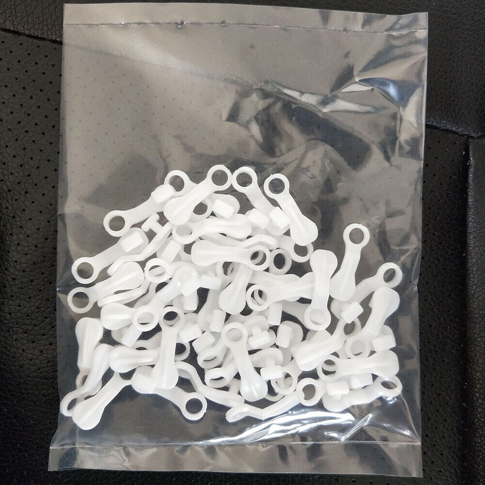 Strong Curtain Track Glide Runner Glider Hook Swish Suited Railing Plastic Poles