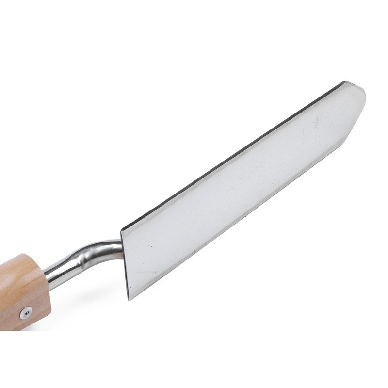 EU Plug Electric Honey Knife Bee Beekeeping Equipment Cutting Knife Heating Handle Wooden Tools Stainless Steel Scraper
