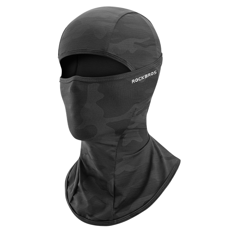 ROCKBROS Cycling Full Face Mask UV Sun Protection Cycling Mask Summer Balaclava Hat Bike Scarf Breathable Motorcycle Face Masks: 13220005001