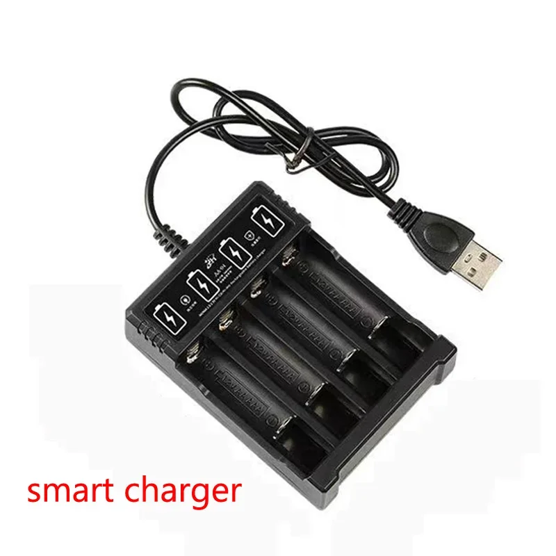 Original Rechargeable Battery 1.5V AA9800mAh+AAA8800mAh+Charger for Computer Clock Radio Video Game Digital Camera AA AAAbattery: green