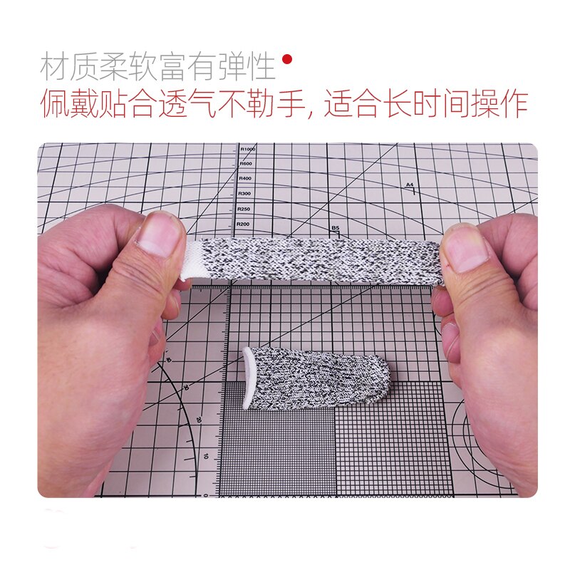 Gundam Model Anti Cutting Fingerstall Protection And Anti Cutting Breathable Finger End Protective Cover