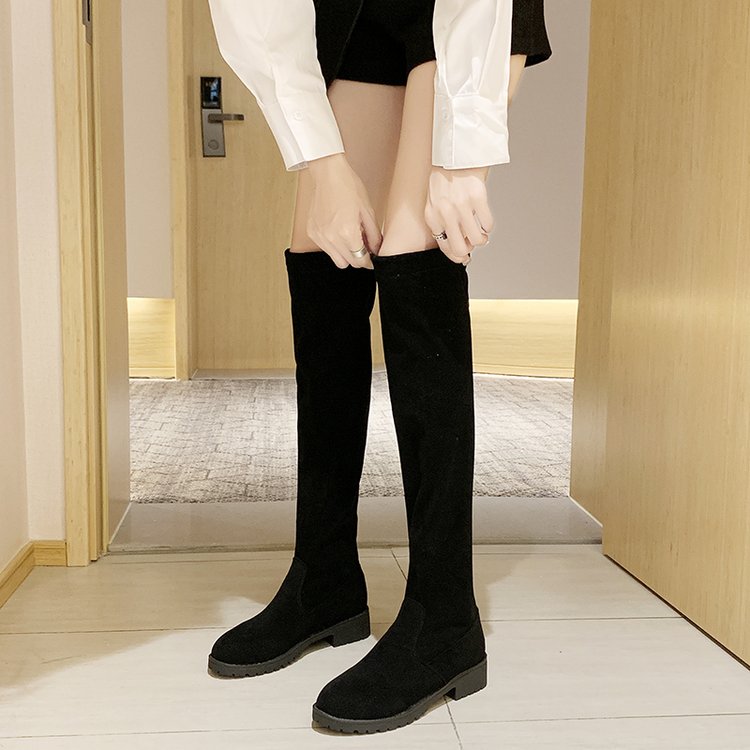 Overknee Laarzen Winter Vrouwen Schoenen Over De Knie Laarzen Vrouwen Booties Vrouw Lange Boot Schoenen Vrouw Bottines Botas Para Mujer