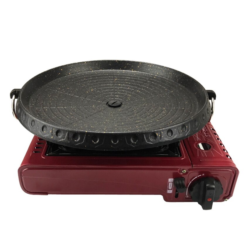 Luernas Douba Ronde Barbecue Plaque Barbecue Grill Fer Plaque Ménage En