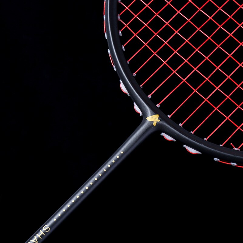 Graphit Einzigen Badminton Schläger Berufs Kohlenstoff Badminton Schläger mit Trage Tasche