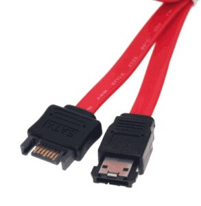 Zihan SATA Male plug to ESATA Female cable 0.3m for PS3 HDD