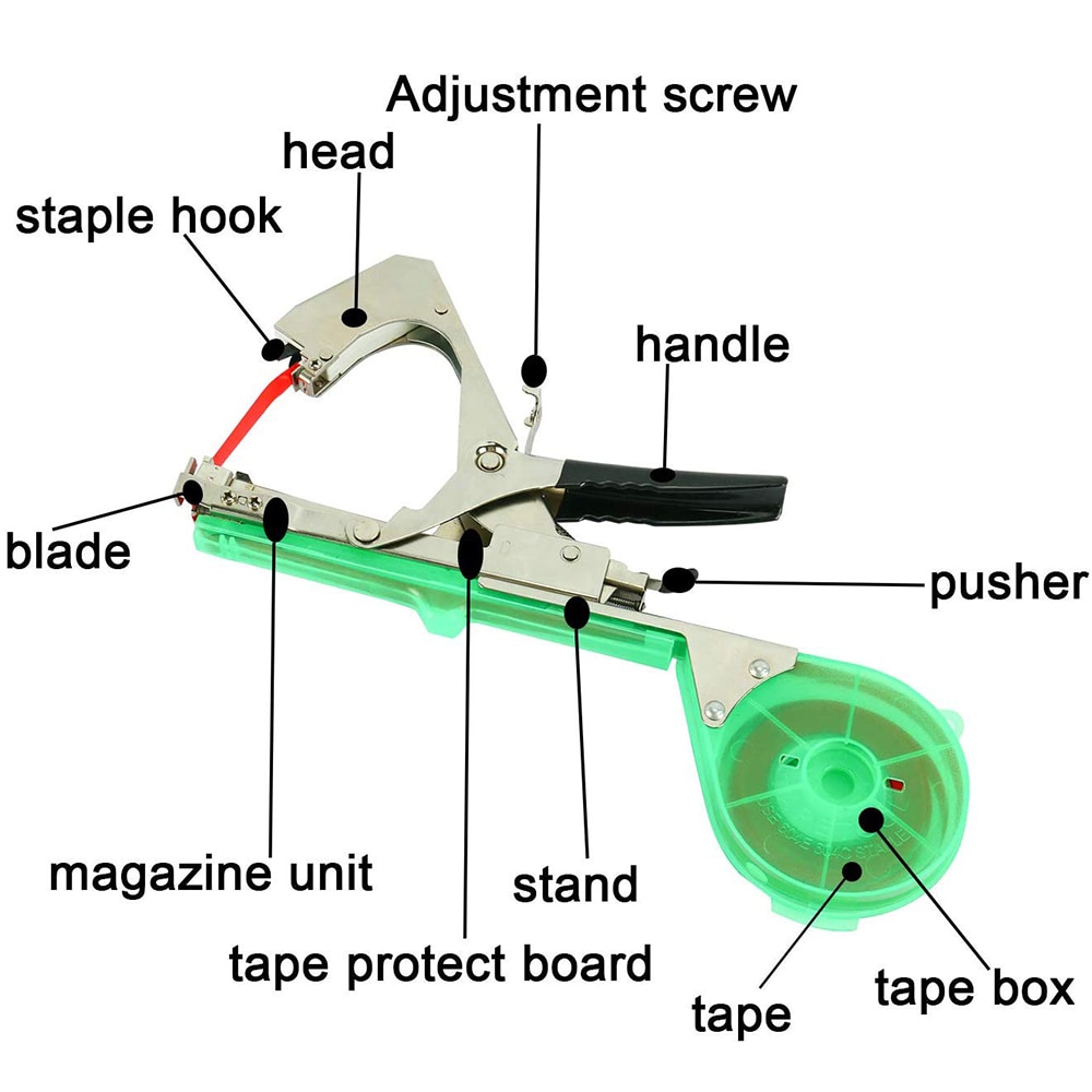 Tie Sticks Garden Tools Plant Branches Manual Strapping Binding Machine Tape