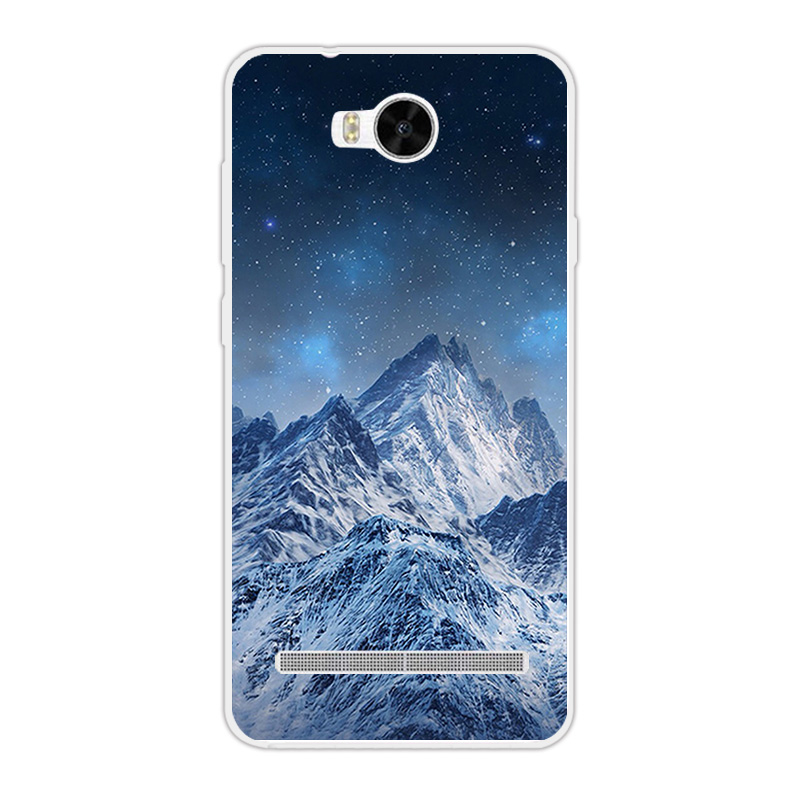 Soft TPU Case for Huawei Y3II / Y3 II 2 Cover Scenery Phone Cases For Huawei Y3 II Y3 2 Capa For Y3 2 Y3II Lua-L21 Shell
