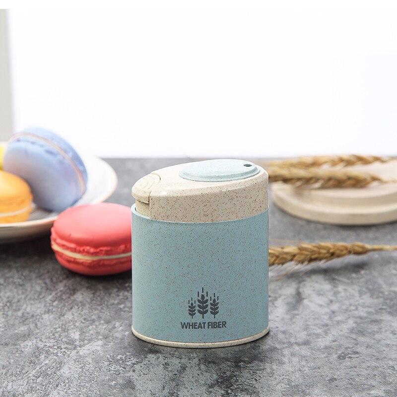 Style européen Automatique Support Pour Cure-Dents Conteneur De Paille De Blé de Table De Ménage Cure-Dents Boîte De Rangement Distributeur de Cure-Dents: D2