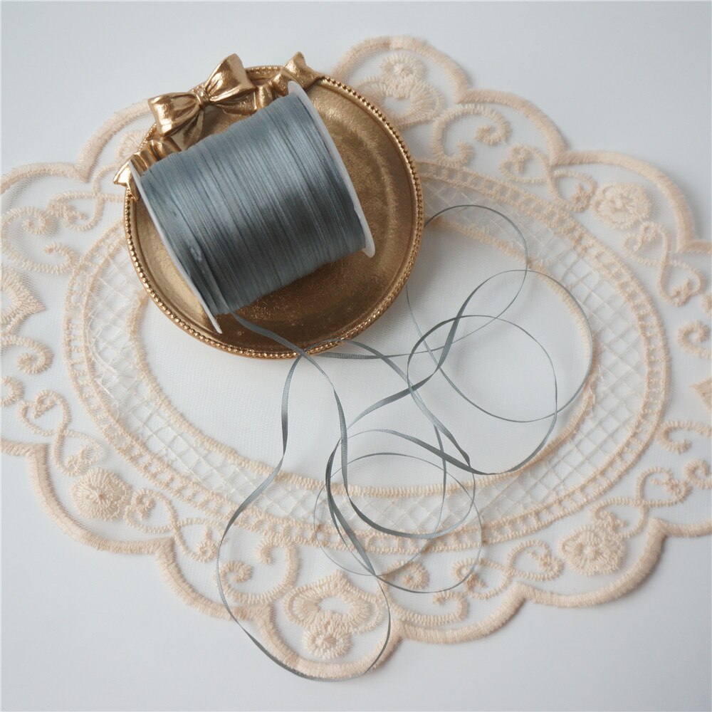 2mm colores 100% pura seda bordado cinta hilo de cinta de satén de seda ancho de 2mm hecho a mano teñido a mano seda arte trabajo: 2116