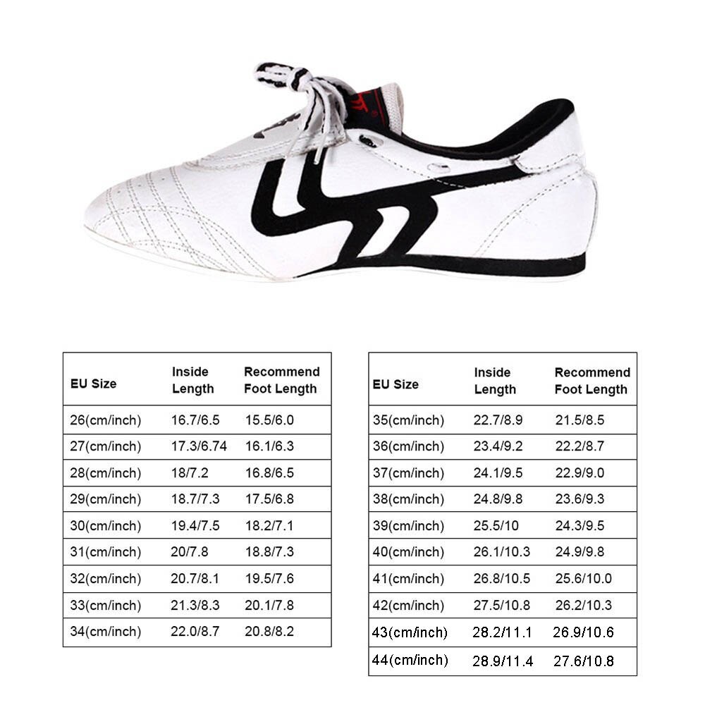 Unisex Taekwondo Boxeo Kung Fu Tai Chi Deporte Zapatos de Gimnasio para