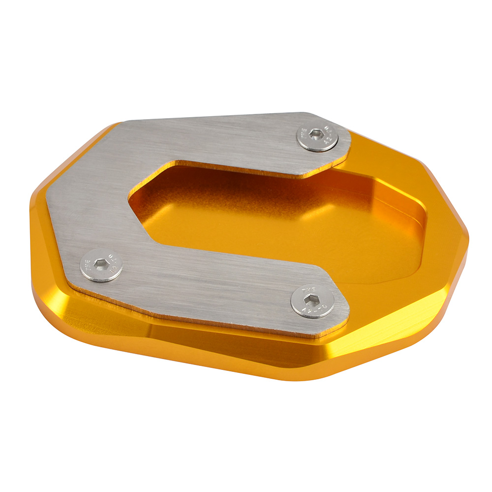 Kickstand Side Stand Plate Pad For Ducati Scrambler 800 Café Racer Classic Icon Urban Enduro Flat Sixty2: Gold