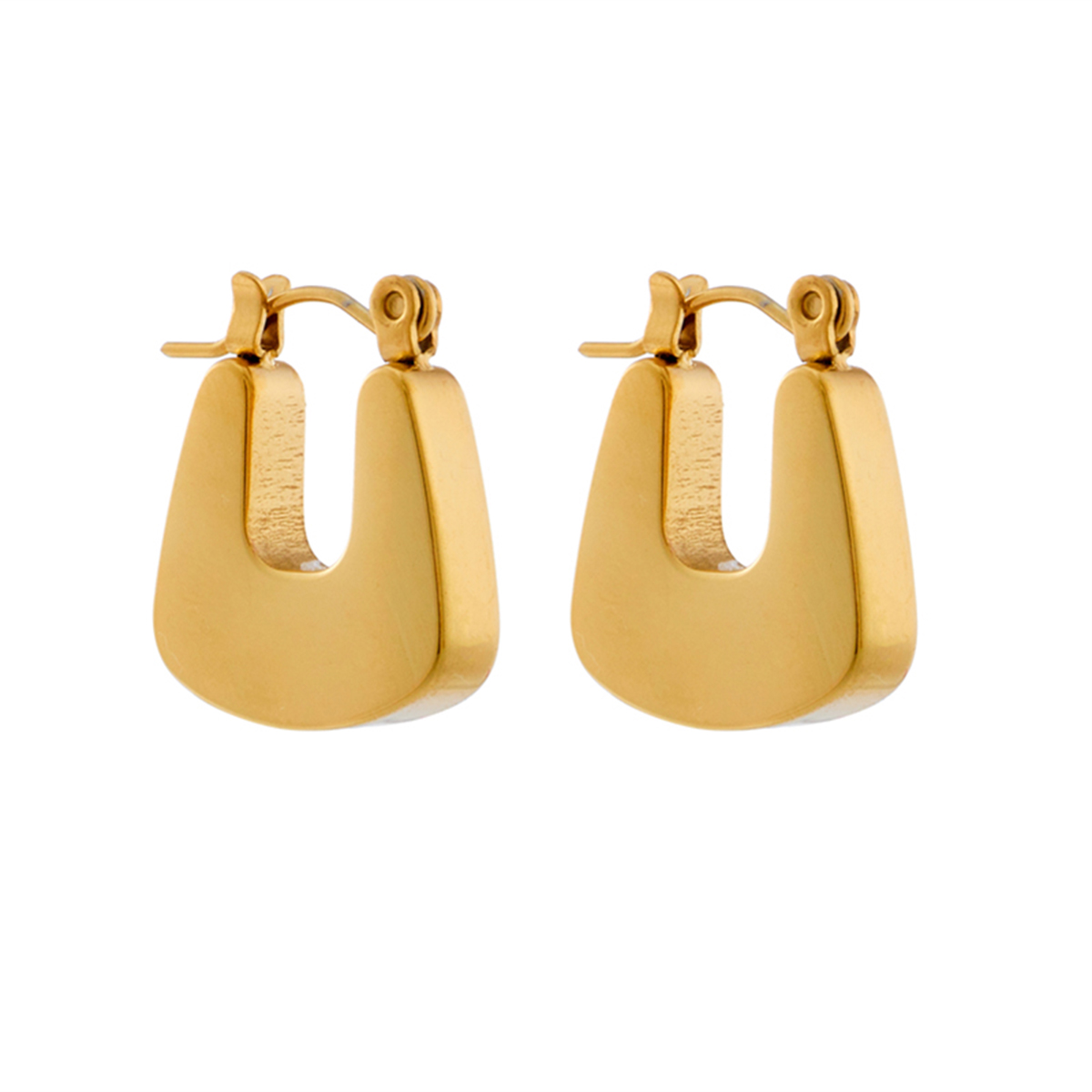 pendientes acero inoxidable mujer pendientes largos mujer MEYRROYU-pendientes de acero inoxidable 316L para mujer, joyería romántica geométrica Rectangular, novedad de , de: Verde oscuro