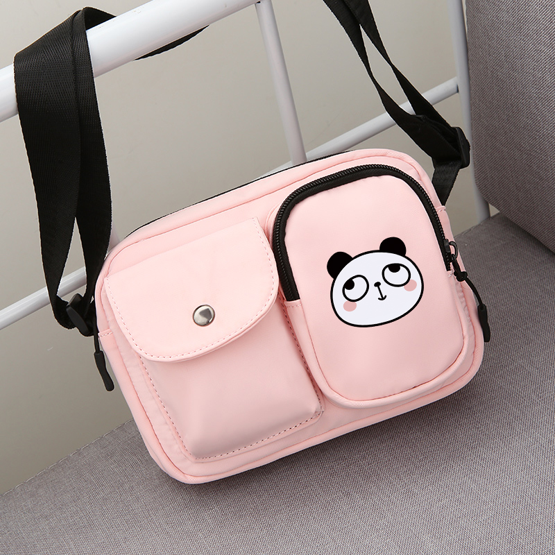 Sac à bandoulière d'épaule mignon de Panda de bande dessinée de pour des femmes imperméable à l'eau