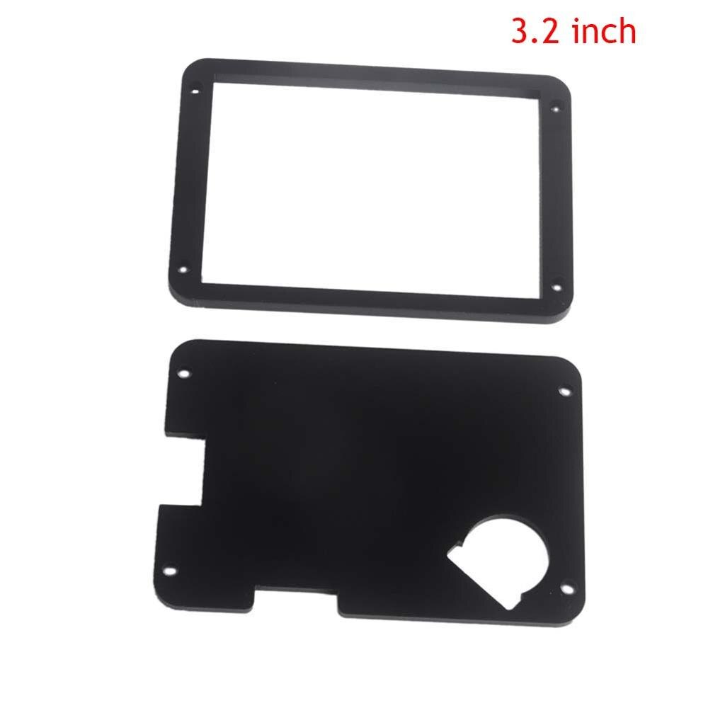 Acryl Zwart Case Voor Nextion Verbeterde Display Module 2.4/2.8/3.2/3.5/4.3/5.0/ 7.0 Inch Acryl Nextion Case: for 3.2inch