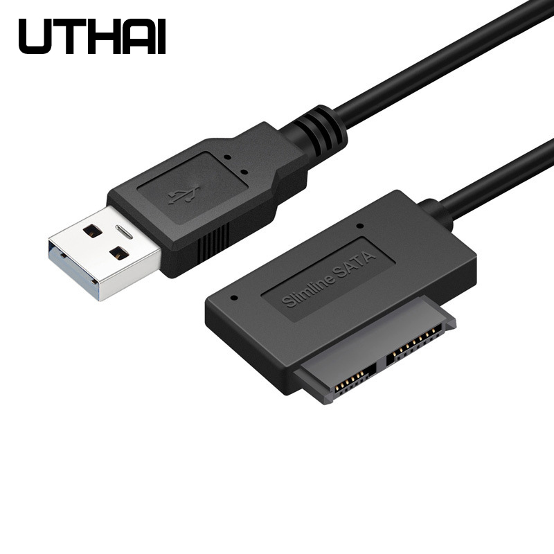 UTHAI T40 napęd USB kabel smukły SATA13Szpilka napęd optyczny kabel SATA7 + 6Szpilka kabel adapter obsługuje spalania: Default Title
