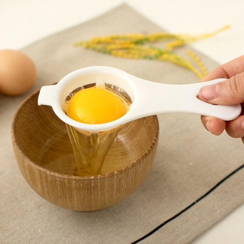 Plastik æggeblomme hvid adskiller ægskiller sigtning hjem køkken kok spisning madlavning gadget æggeværktøj filter madlavning gadgets