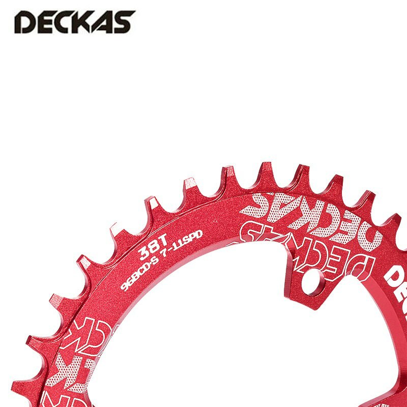 Deckas 96BCD Round / Oval Narrow Wide Chainring 32T 34T 36T 38T Mountain Bike Chainring for SHIMANO XT SLX M7000/M8000/M9000