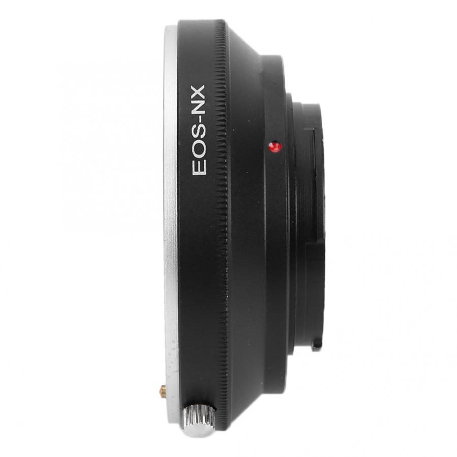 Anneau adaptateur d'objectif en alliage d'aluminium de EOS-NX pour objectif de montage Canon EOS pour accessoires de caméra de montage Samsung NX