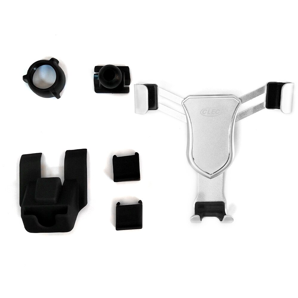 Support de téléphone portable intelligent, pour mercedes-benz classe GLC X253 C253 – , accessoires de montage sur grille d'aération: Silver