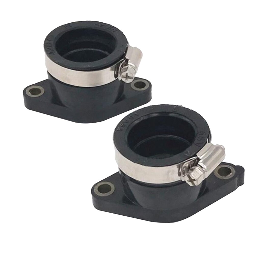 Matte Black Intake Manifold Carburetor Kit Fits Carburetor Intake Manifold Fits for Yamaha TT 350 XT 350