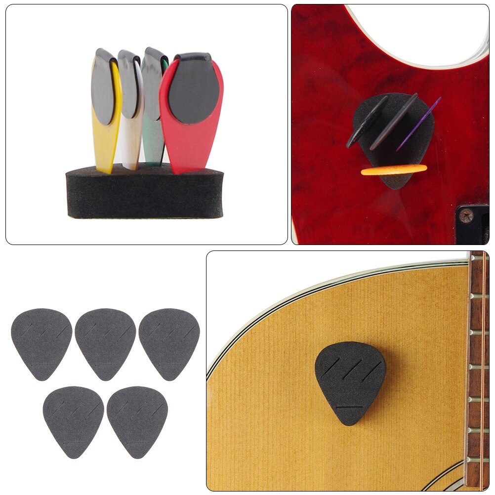 5Pcs Gitaar Pick Zakjes Draagbare Gitaar Plectrum Gevallen Gitaar Pick Organisatoren