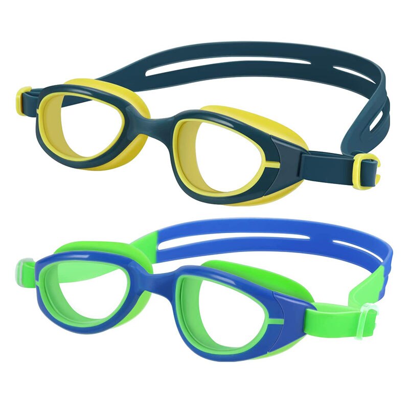 Kids Zwembril Anti-Fog Professionele Transparant Masker Waterdicht Zwemmen Bril Voor Jongen Meisje Siliconen Kinderen Eyewear