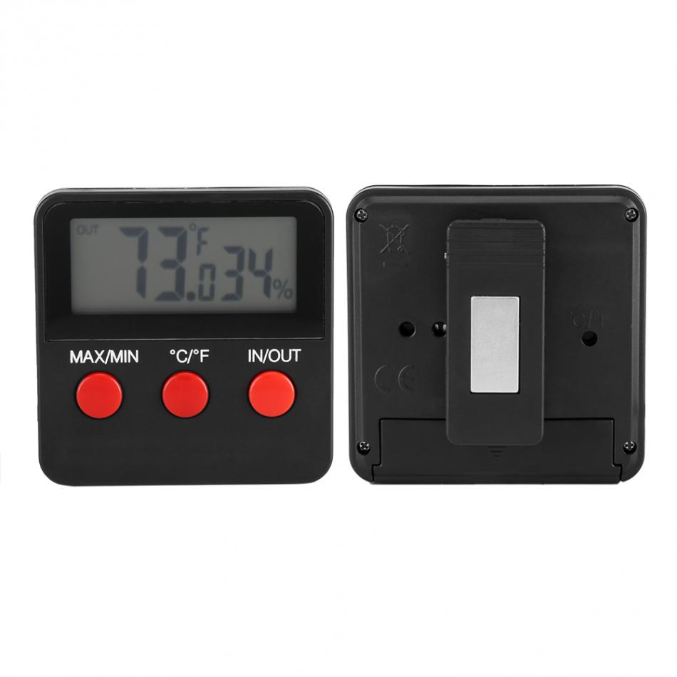 Digitale LCD Thermometer Temp Vochtigheid Monitor Meter voor Ei Incubator Huisdier Houden
