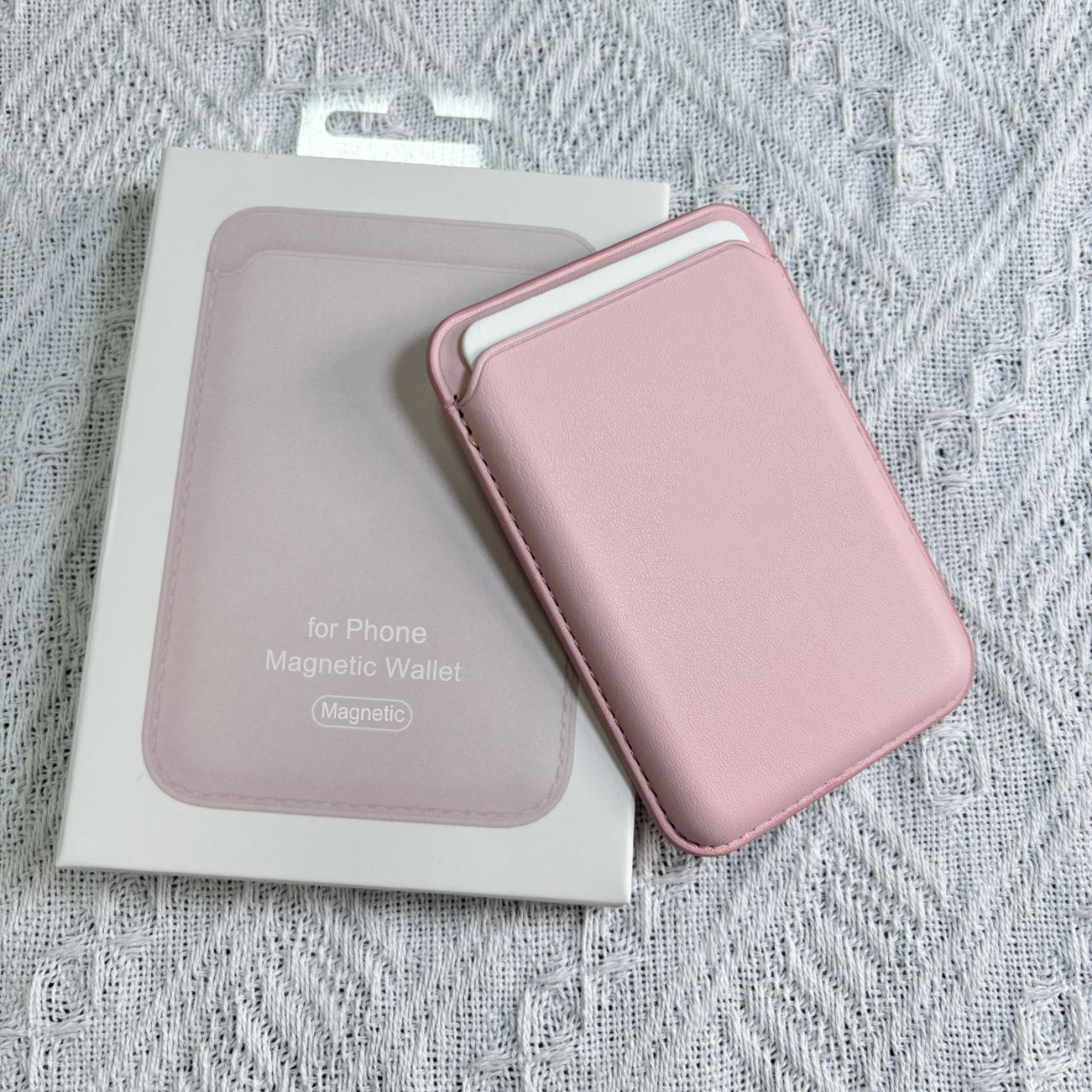 Para billetera de cuero Magsafe para APPLE iPhone 12 13 14 15 16 Pro Max 16 Plus funda con tarjetero magnético accesorios con caja: Oro