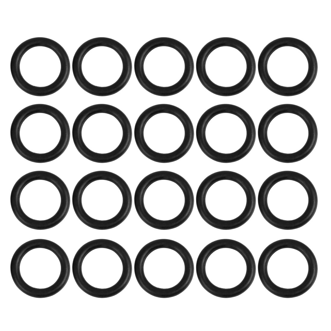 X Autohaux 100 Pcs 13 Mm X 2 Mm Nitril Rubber O-Ringen Hittebestendige Afdichting Ring Pakkingen Voor auto