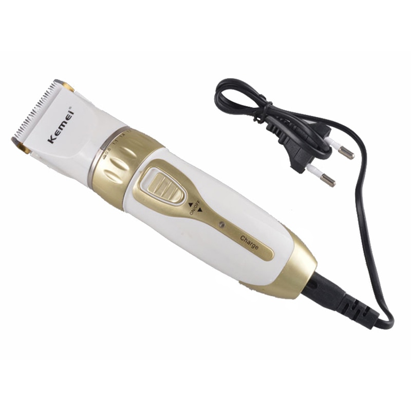 100-240V Household Hair Clipper Cordless Cutting Machine With 4 Limit Combs Adjustable Ceramic Electric Hair Trimmer 35D