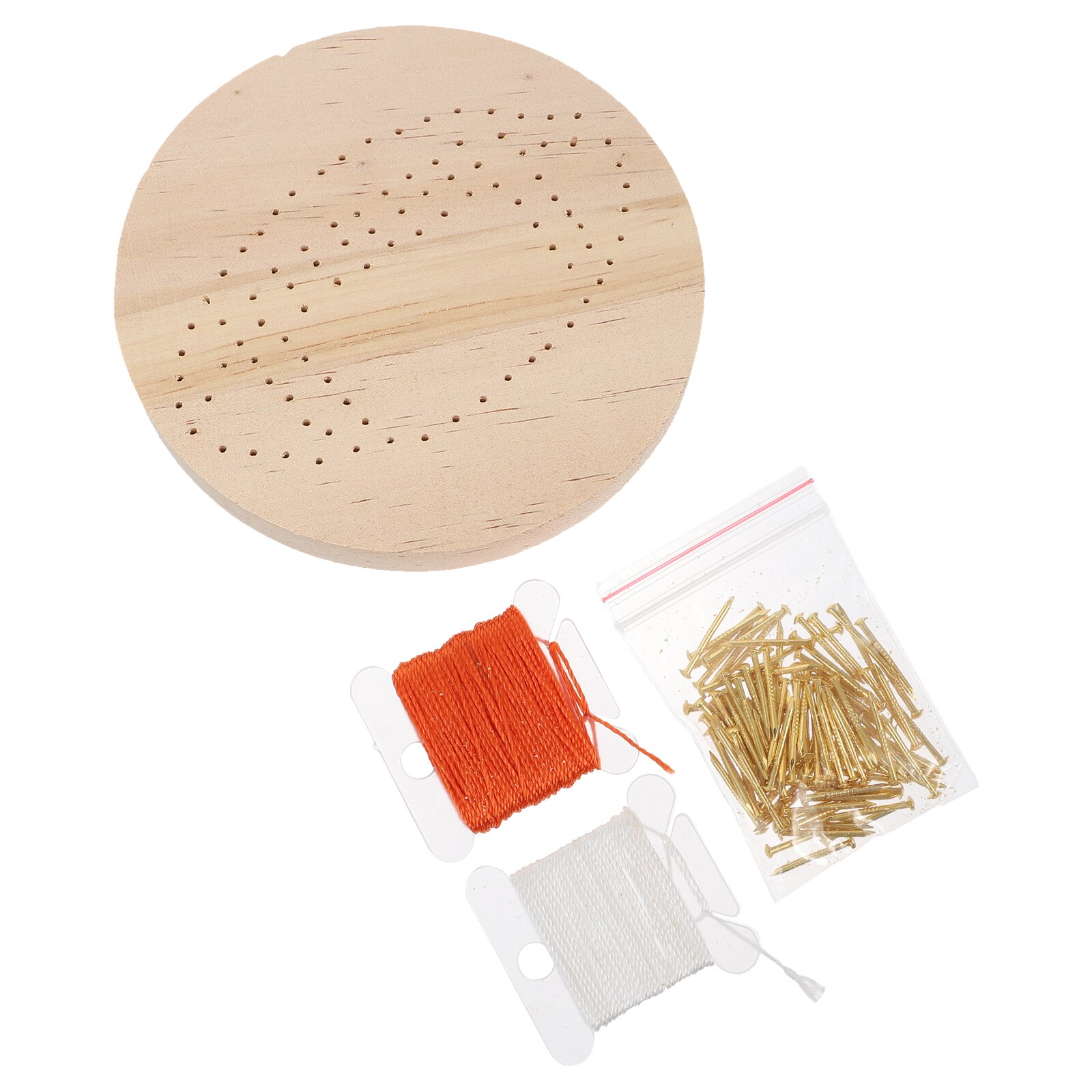 1 Set DIY String Art Kit Handicraft Nail Painting Material Nail Winding Painting For Child Girl
